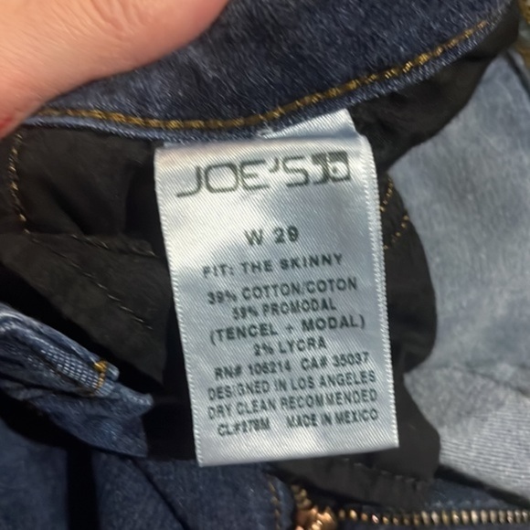 Joe’ Jeans The  Skinny 29*31 Dark Wash‎ - Picture 2 of 6